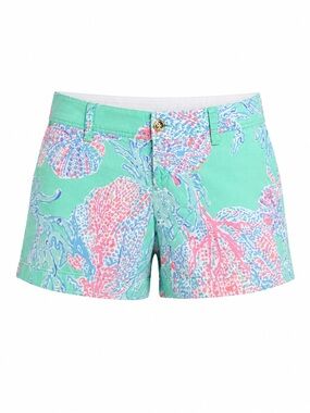 Lilly Pulitzer Callahan Shorts Fan Sea Print – Size 10